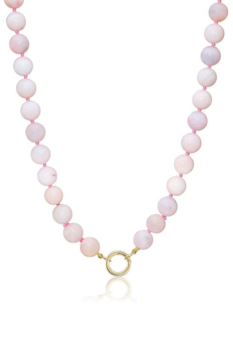 Kunzite Beaded Necklace