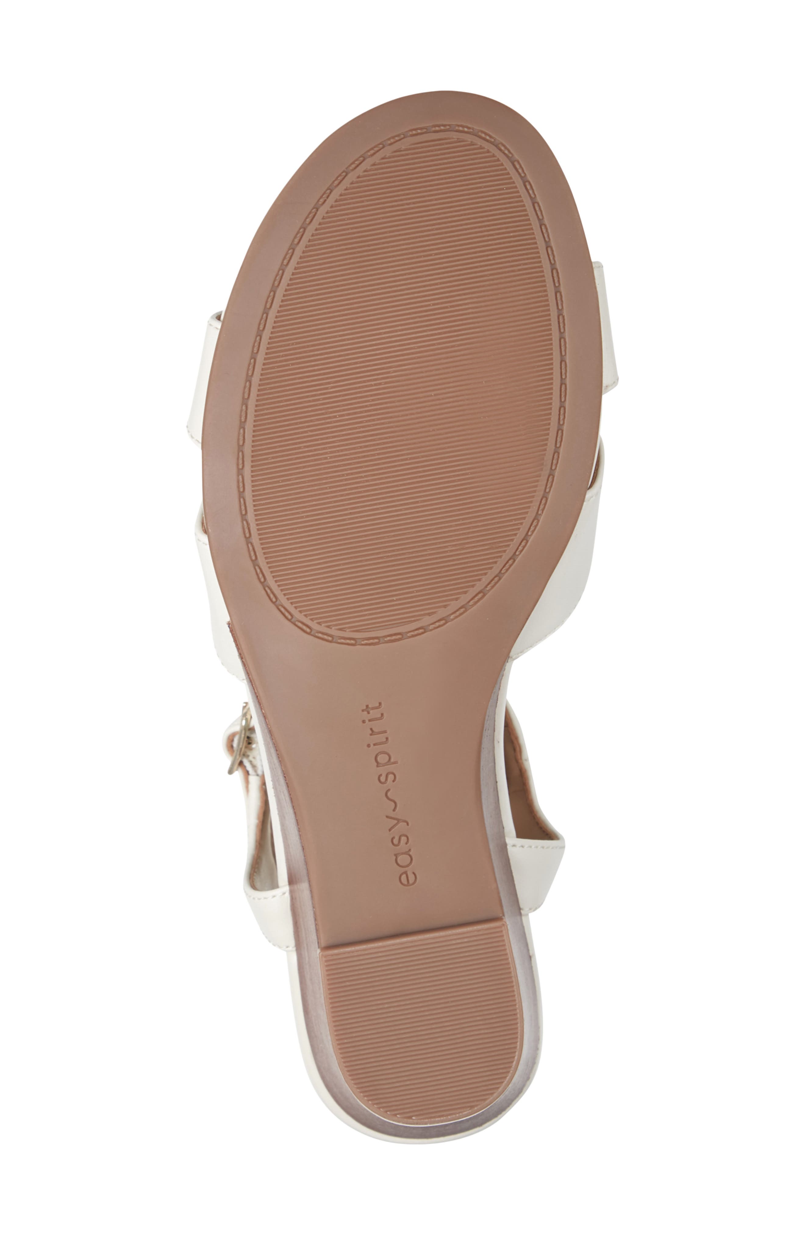 Easy Spirit Noya Wedge Sandal, Alternate, color, Ivory