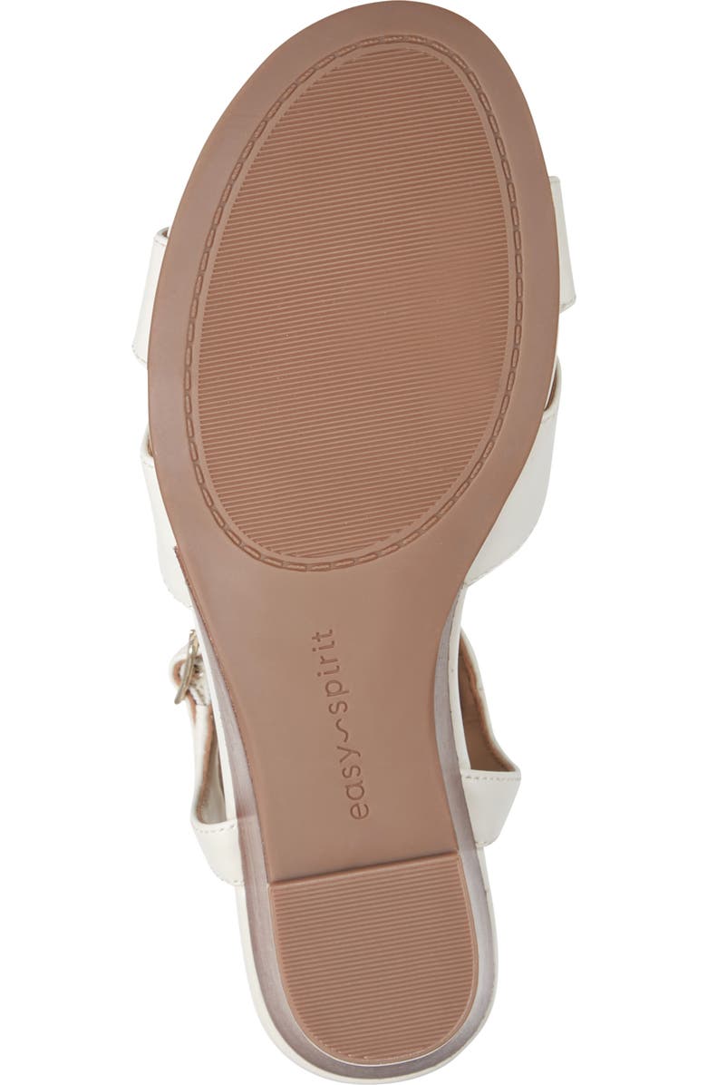 Easy Spirit Noya Wedge Sandal, Alternate, color, Ivory