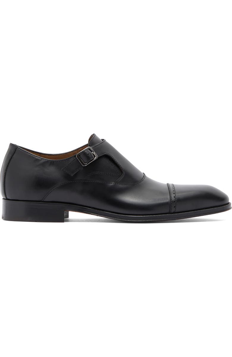 ANTONIO MAURIZI Cap Toe Monk Strap Shoe, Alternate, color,
