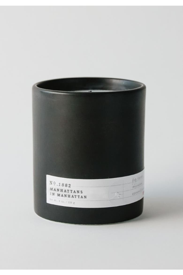 No. 1882 Manhattans In Manhattan Scented Candle, Main, color, Black
