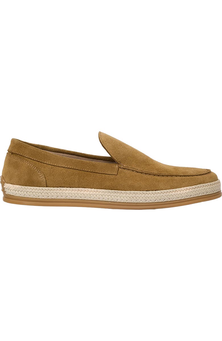 André Assous Angelo Loafer, Alternate, color, Cognac Suede