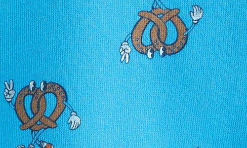 Tucker + Tate Print Fleece Sweatshirt & Joggers Set In Blue