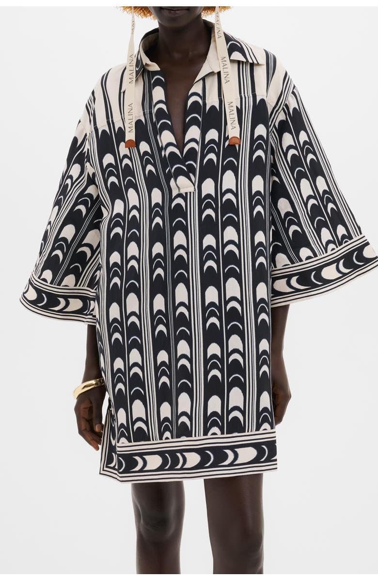 Malina Imogen Tunic Dress, Alternate, color, Arch