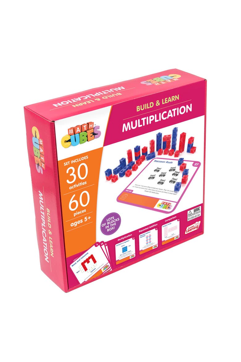Mathcubes Multiplication 30 Activity Set, Toddlers & Kids, Alternate, color, Multicolored