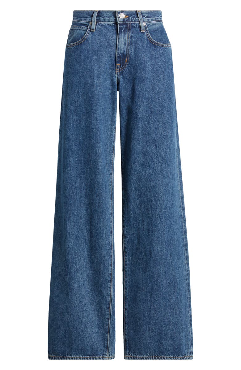 SLVRLAKE Mica Wide Leg Jeans, Alternate, color, 