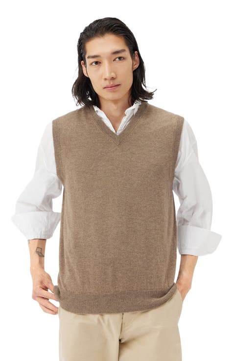 Essential Cashmere V-Neck Vest