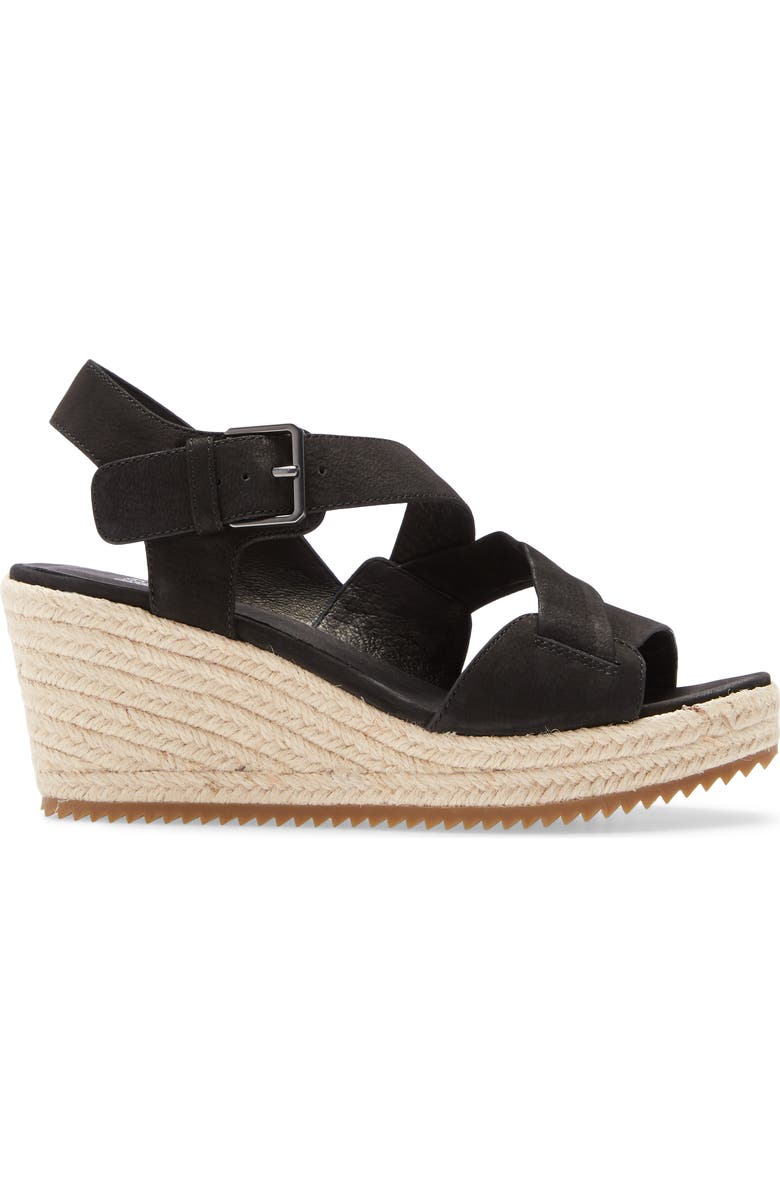 Eileen Fisher Beckon Wedge Sandal, Alternate, color,