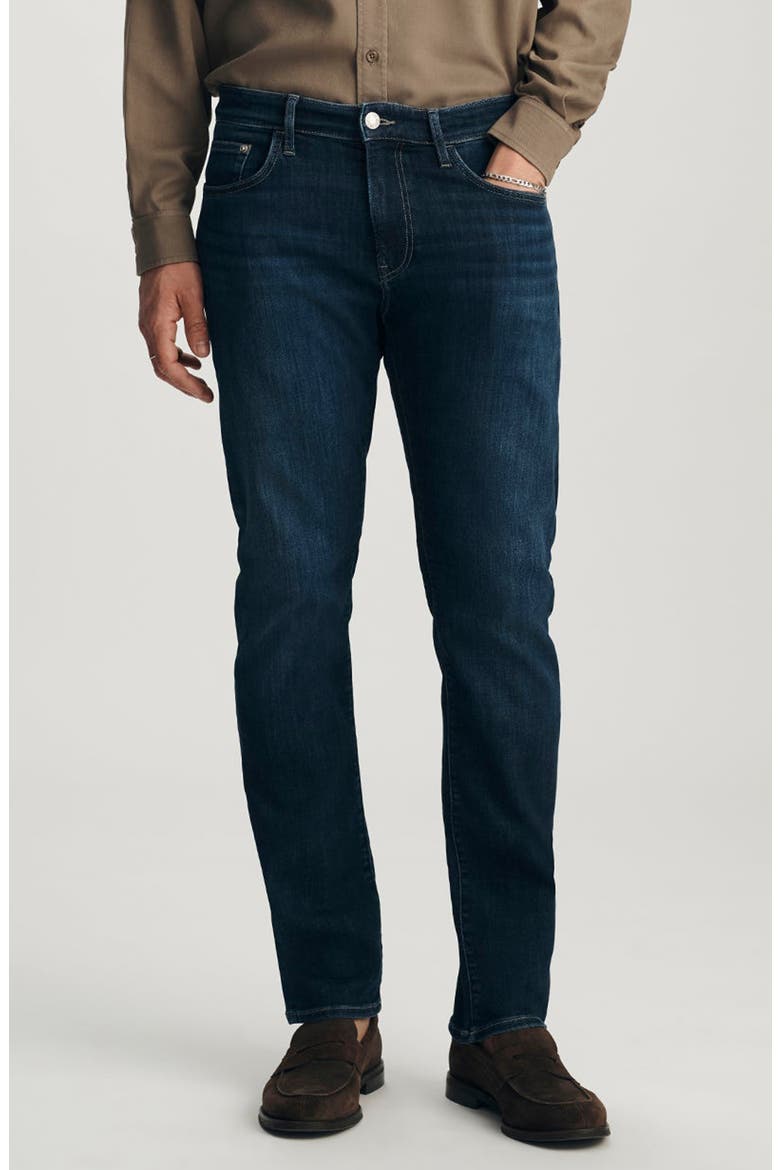 Marcus Slim Straight Leg Jeans, Main, color, DEEP BRUSHED FEATHER