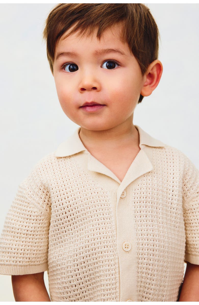 H&M 2-piece Pointelle-knit Cotton Set, Alternate, color, 