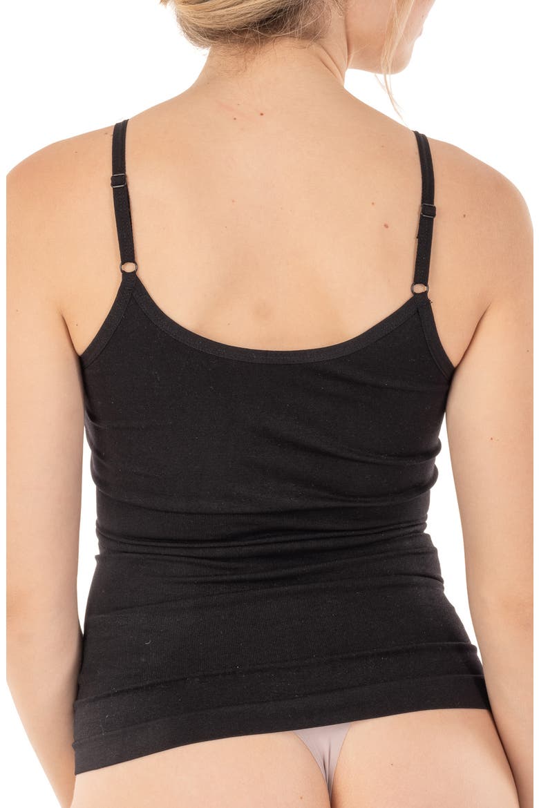 Reversible Shaping Camisole, Alternate, color, BLACK