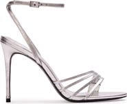 BLACK SUEDE STUDIO Ella 100 Metallic Sandal