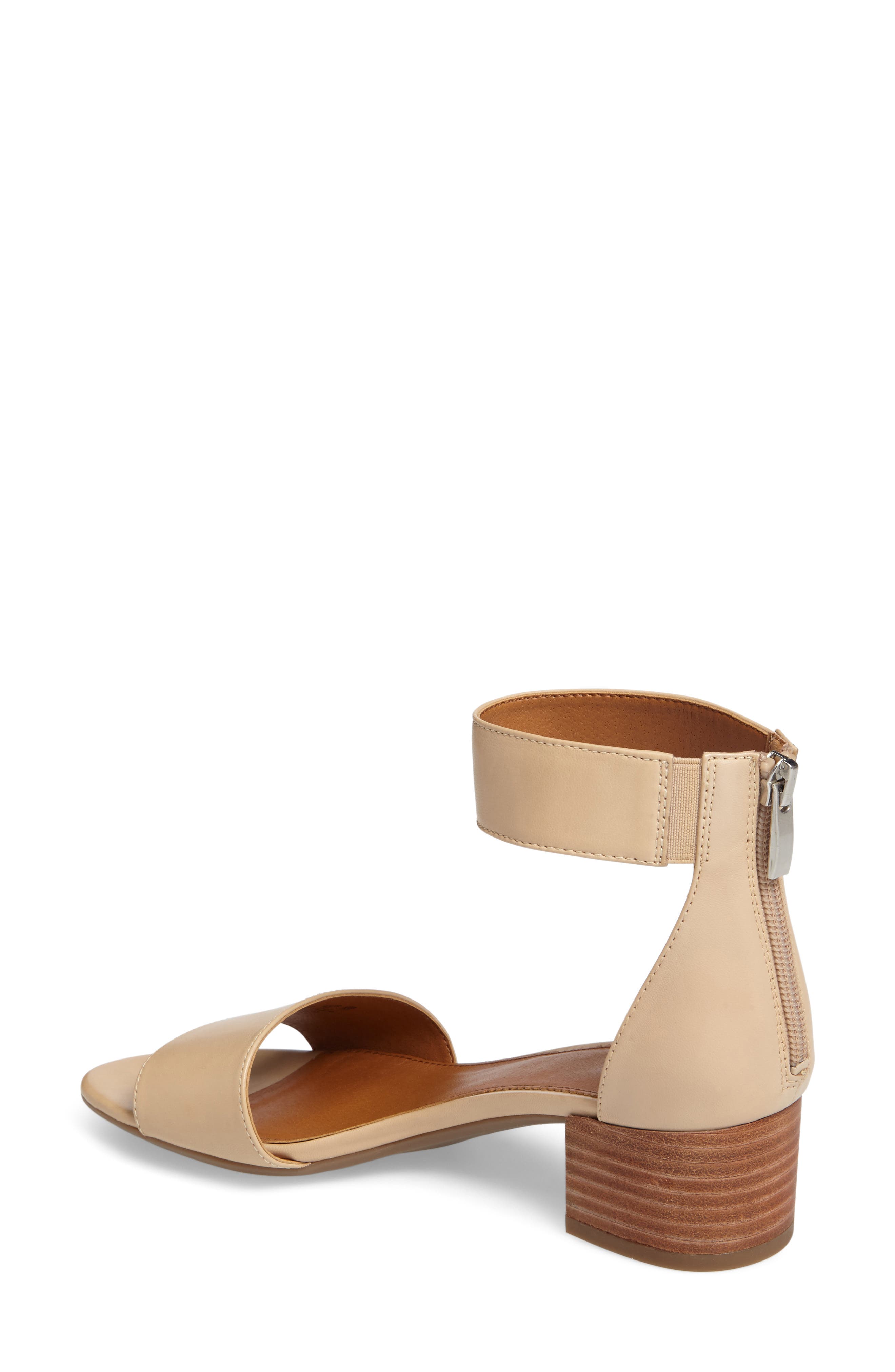 'Fidela' Block Heel Sandal, Alternate, color, SUMMER BEIGE LEATHER