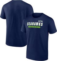 Fanatics MTO Label Men's College Navy Seattle Seahawks Spirit T-Shirt