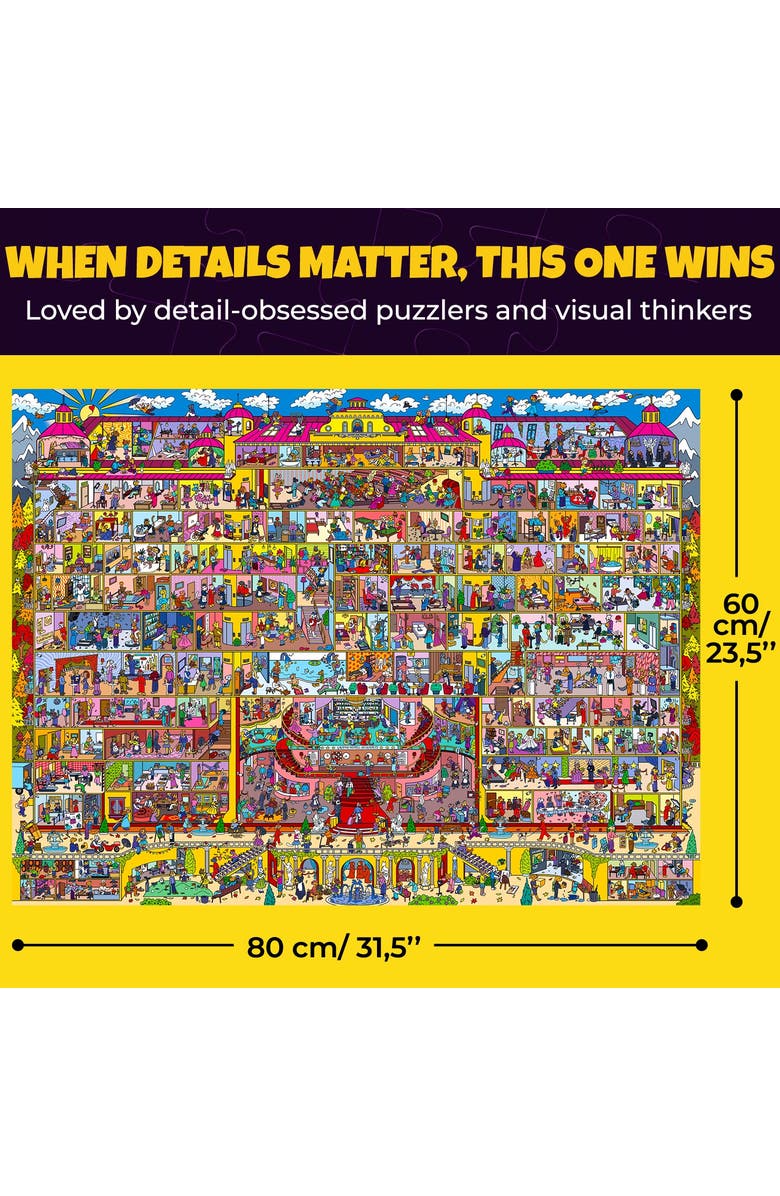 Quokka 1000 Piece Puzzle for Adults and Teens - Animal Bash, Desert Whirl & Hotel Wildeluxe, Alternate, color, Wildeluxe