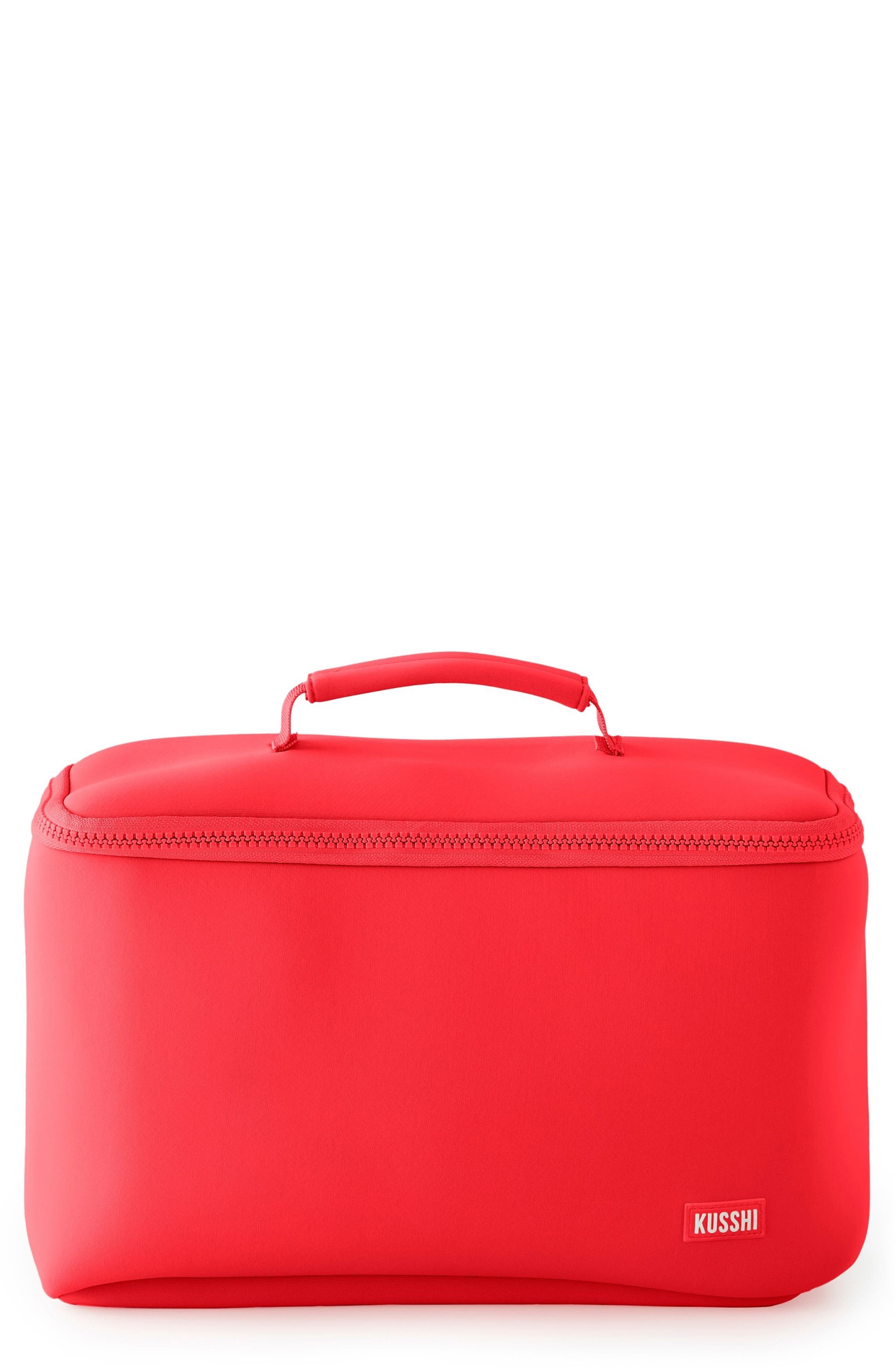 CORAL RED/ PERIWINKLE