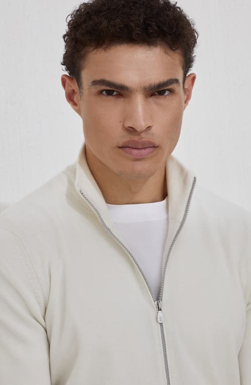 Brunello Cucinelli Funnel-neck Cashmere Cardigan