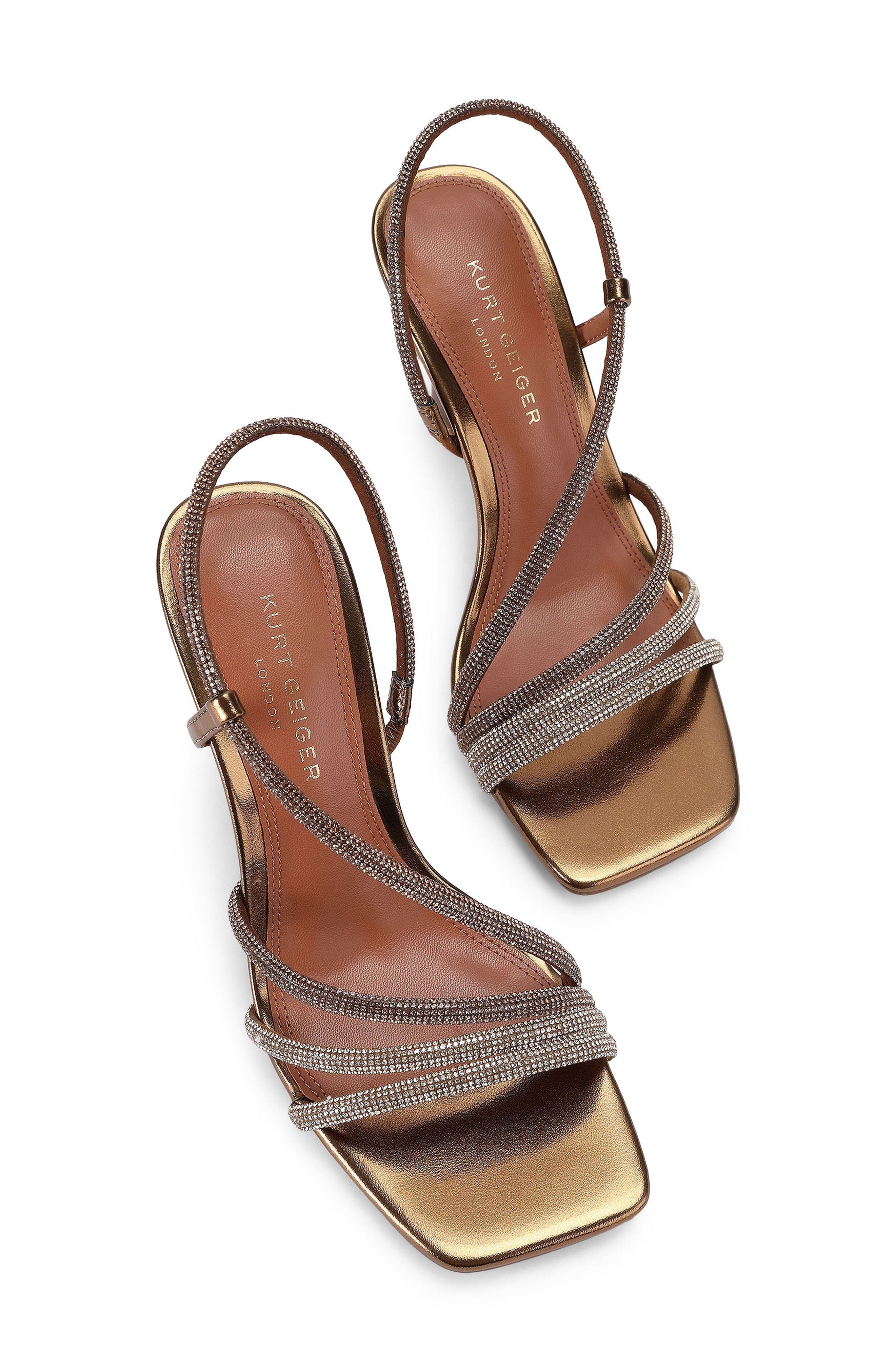 Annabel Embellished Sandal, Alternate, color, BRONZE COMBO