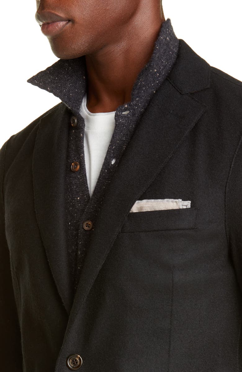 Eleventy Slim Fit Wool Blend Sport Coat, Alternate, color, 