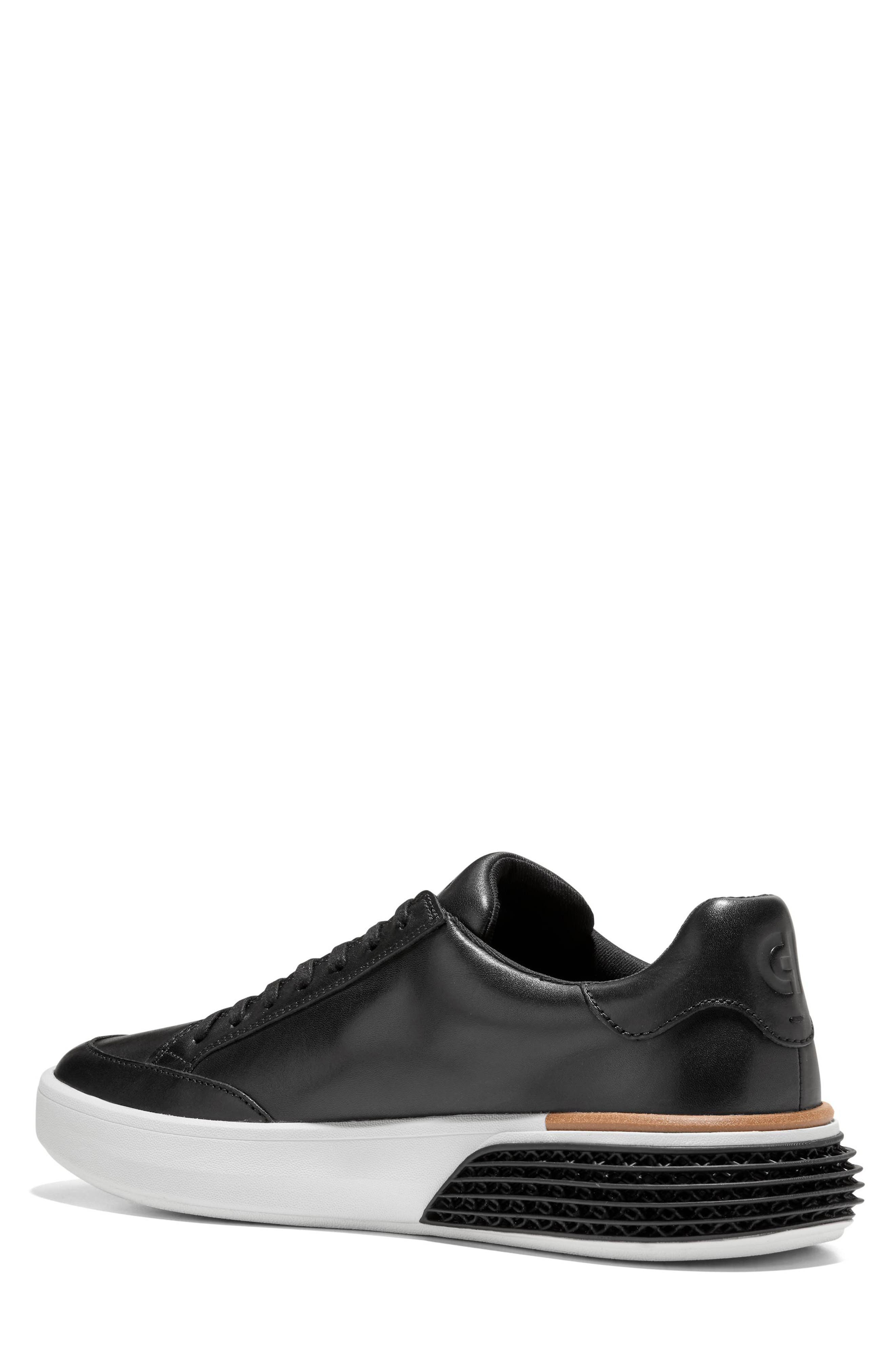 GrandPrø Halfcourt SkyWeave™ Sneaker, Alternate, color, BLACK / WHITE