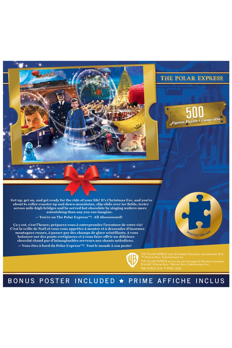 The Polar Express Christmas 500pc Puzzle, Alternate, color, Multicolor
