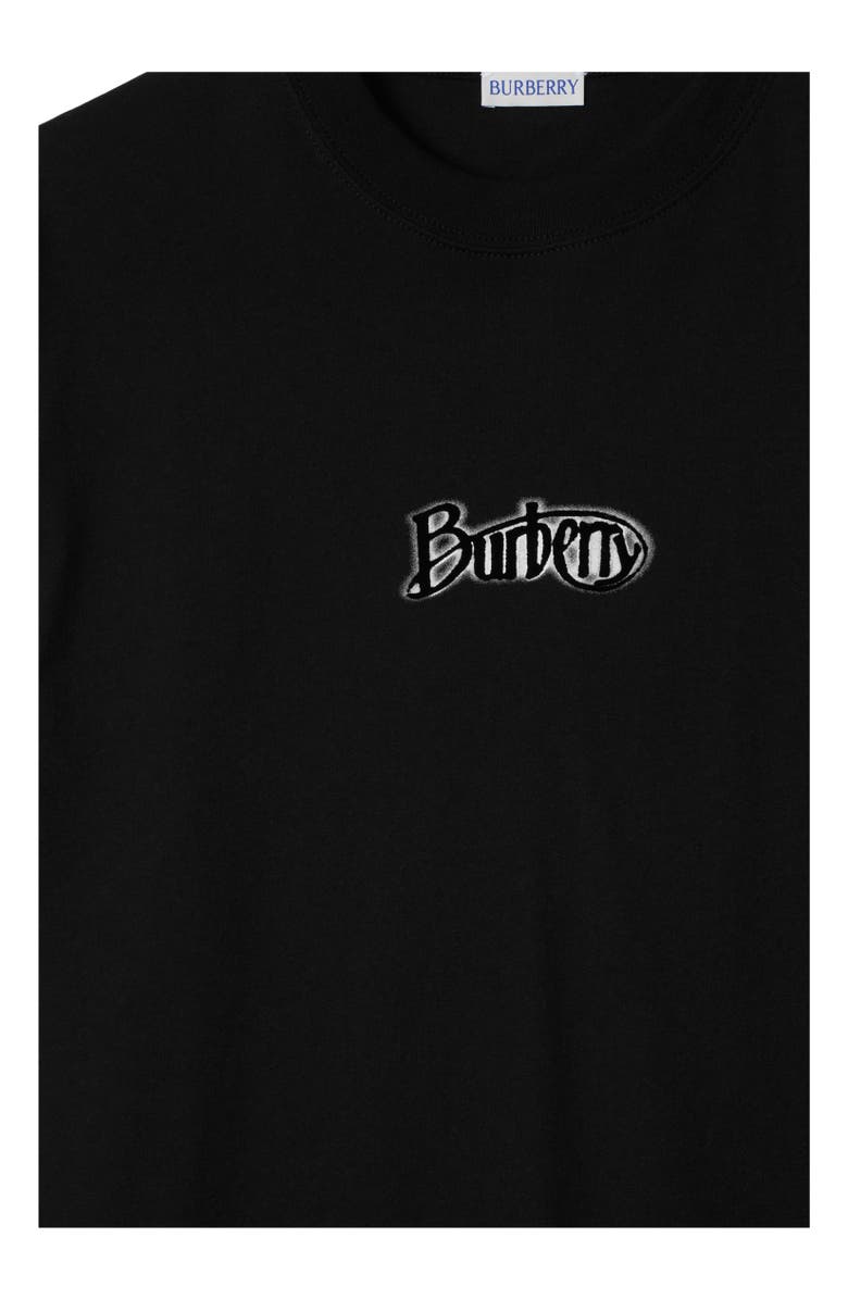 Burberry Logo Cotton T-shirt, Alternate, color, 