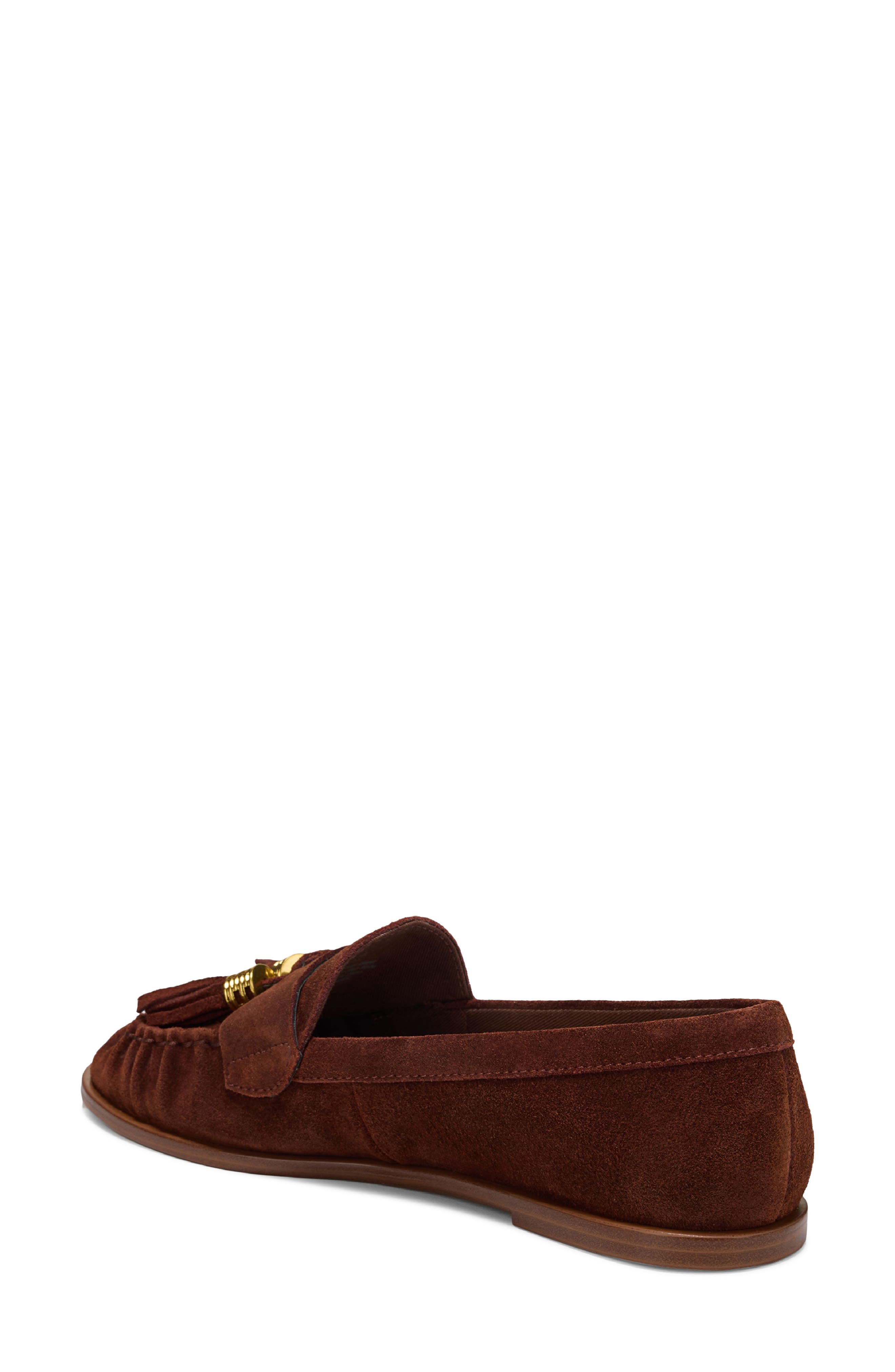 Carita Tassel Loafer, Alternate, color, COFFEE BEAN