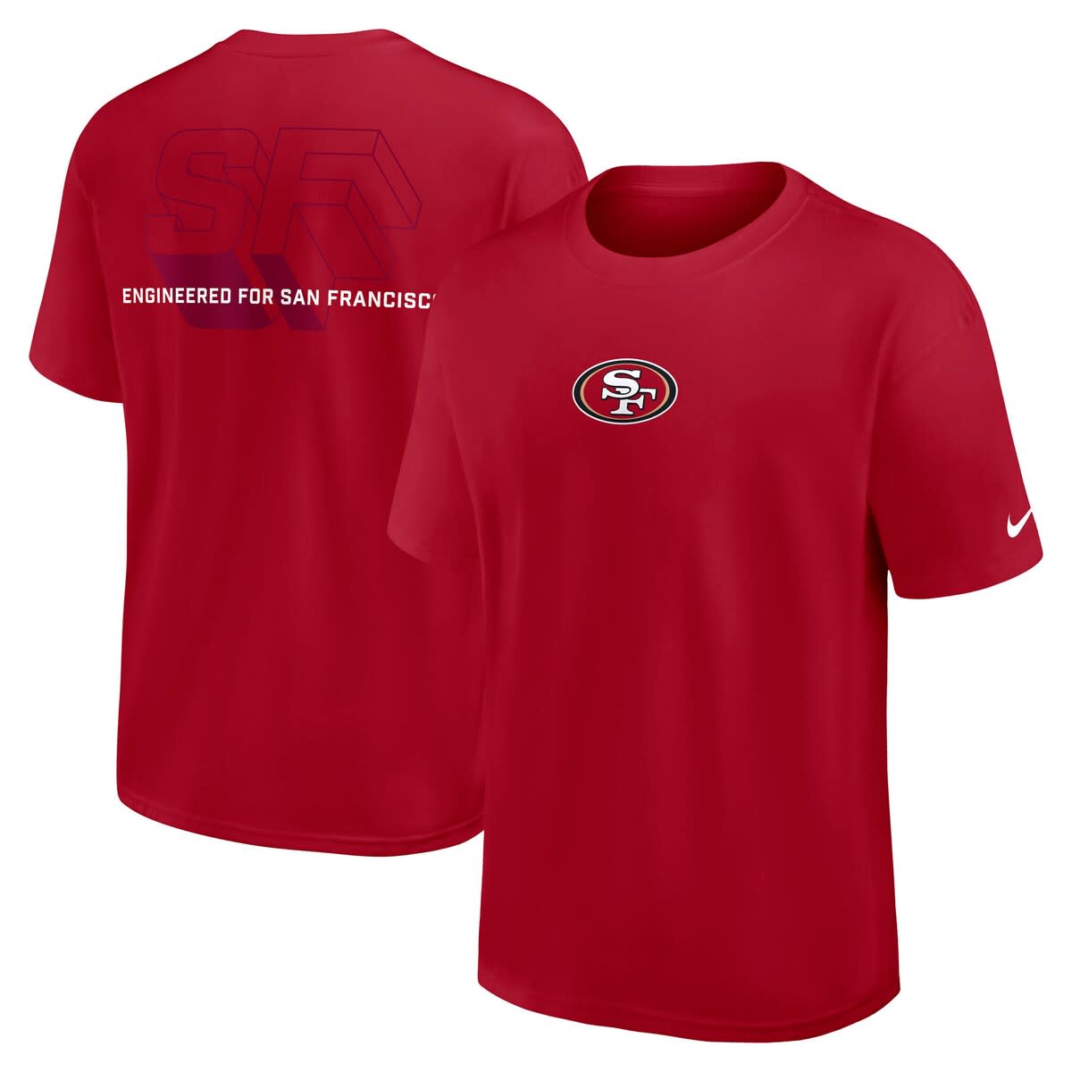 49ers t shirts nike