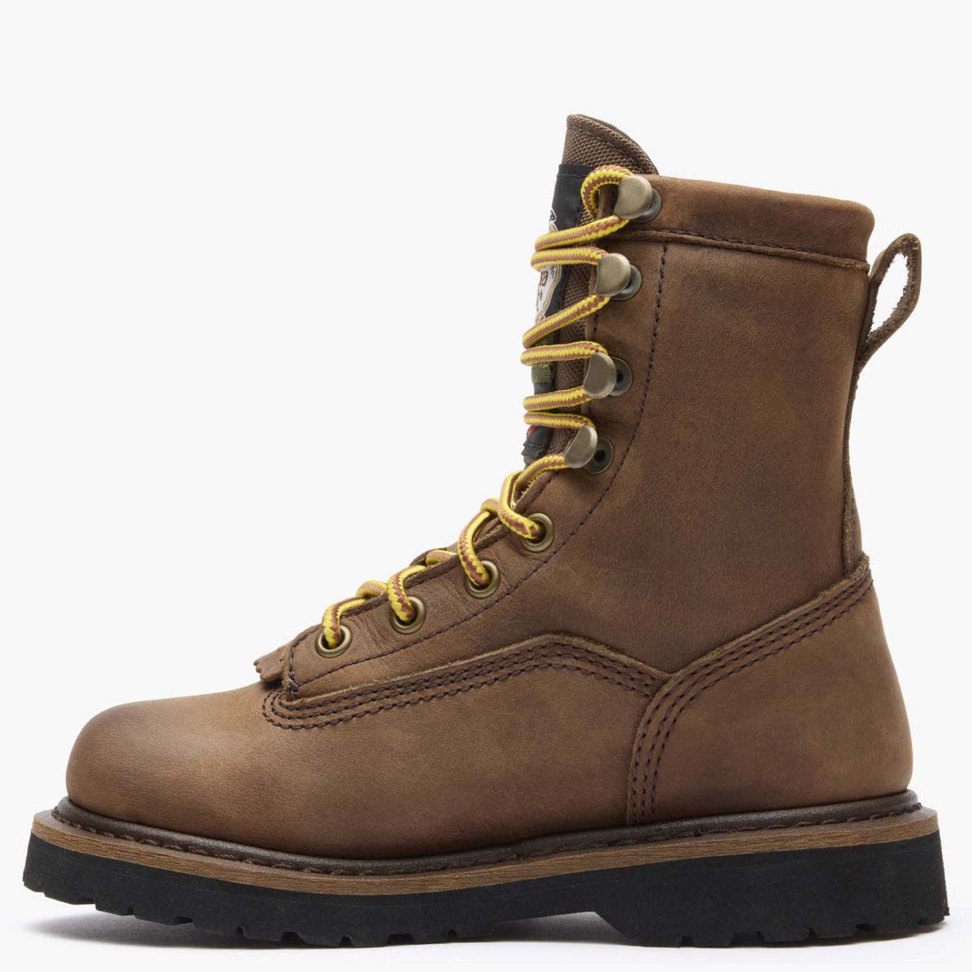 Georgia Boot Kids' Insulated Waterproof Outdoor Boot, Alternate, color, Dark Brown