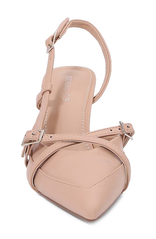 BERNESS BERNESS ANDERSON POINTED TOE SLINGBACK PUMP 