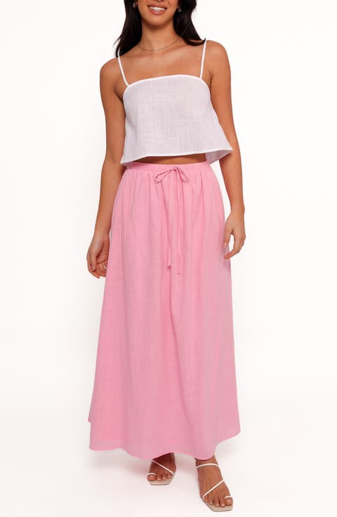 Simone Cotton Camisole & Maxi Skirt Set