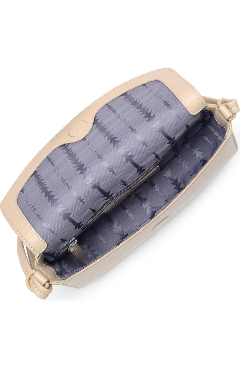 Thacker Taya Flap Crossbody Bag, Alternate, color, Cashew