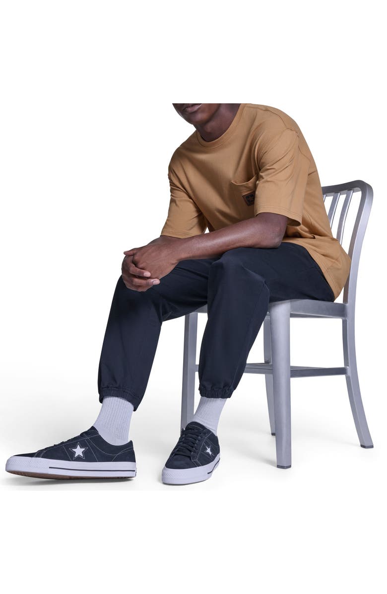 Converse Box Patch Tee, Alternate, color, Honey Stick