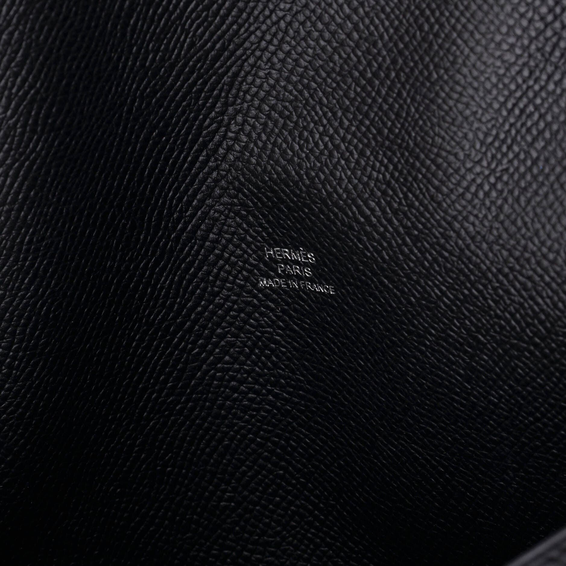Hermesnap Wallet Bag Epsom, Alternate, color, Noir