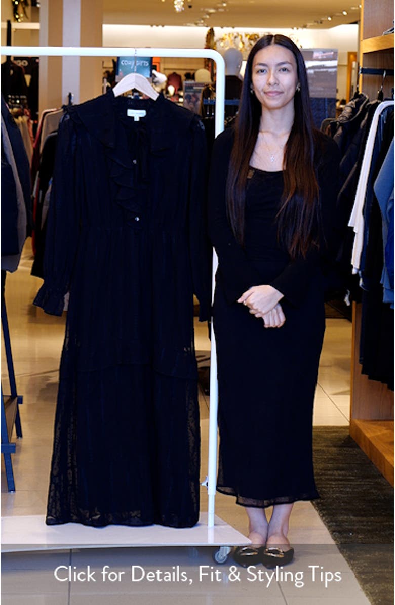 Poetic Essence Long Sleeve Maxi Dress, sales video thumbnail