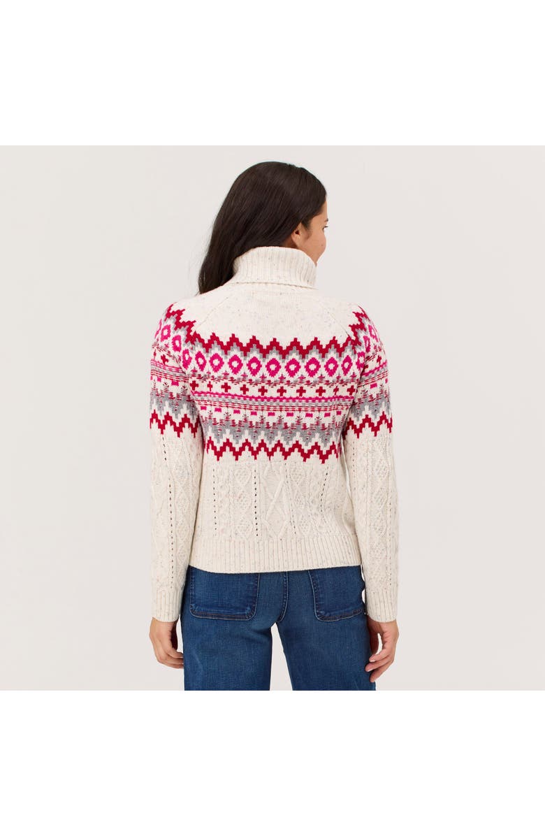 Krimson Klover Bluebird Turtleneck Sweater, Alternate, color, Snow