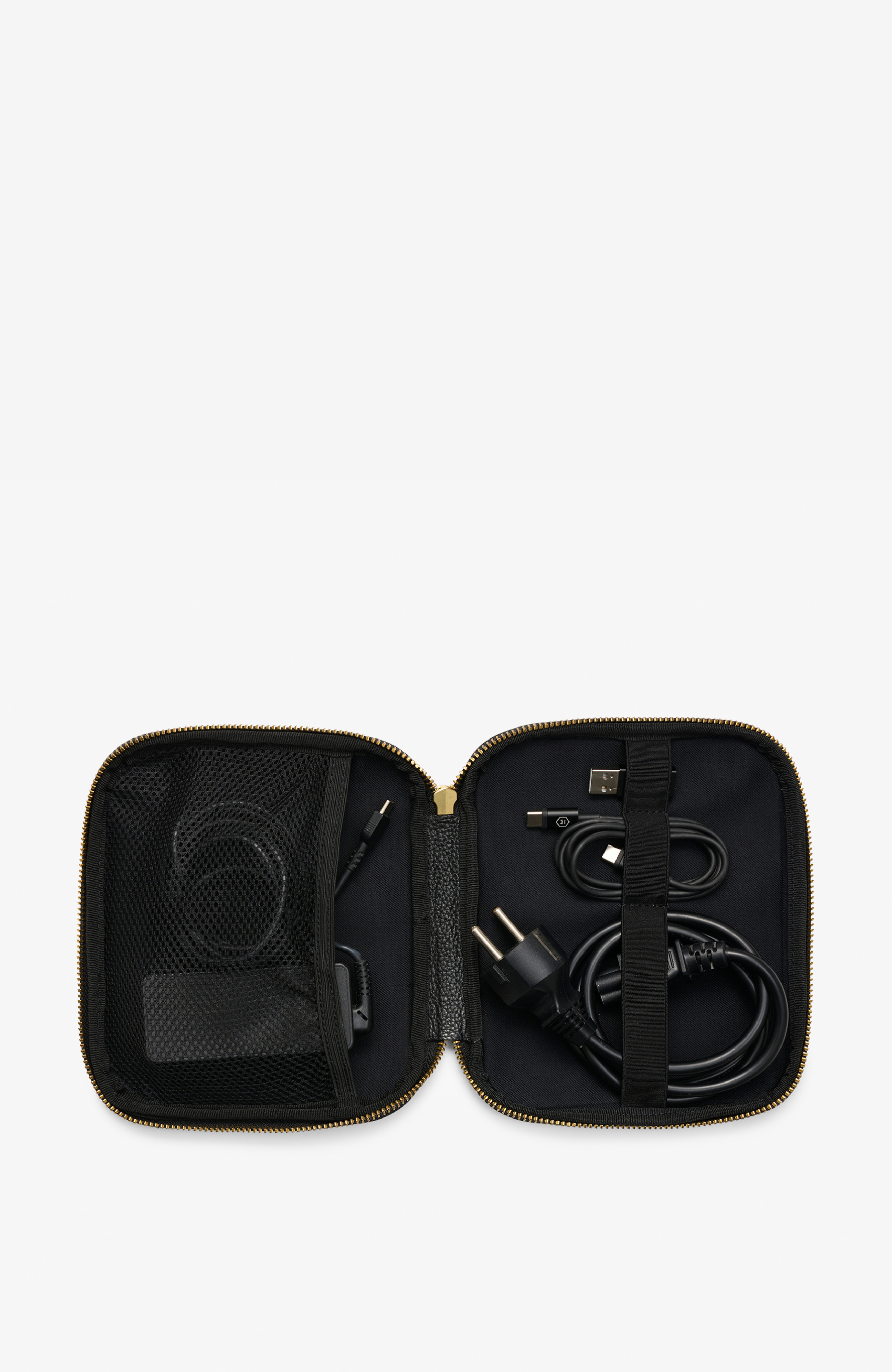 BY BANOO Cable Pocket, Alternate, color, Black/Gold