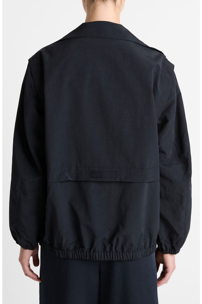 Nylon Track Jacket, Alternate, color, COASTAL BLUE