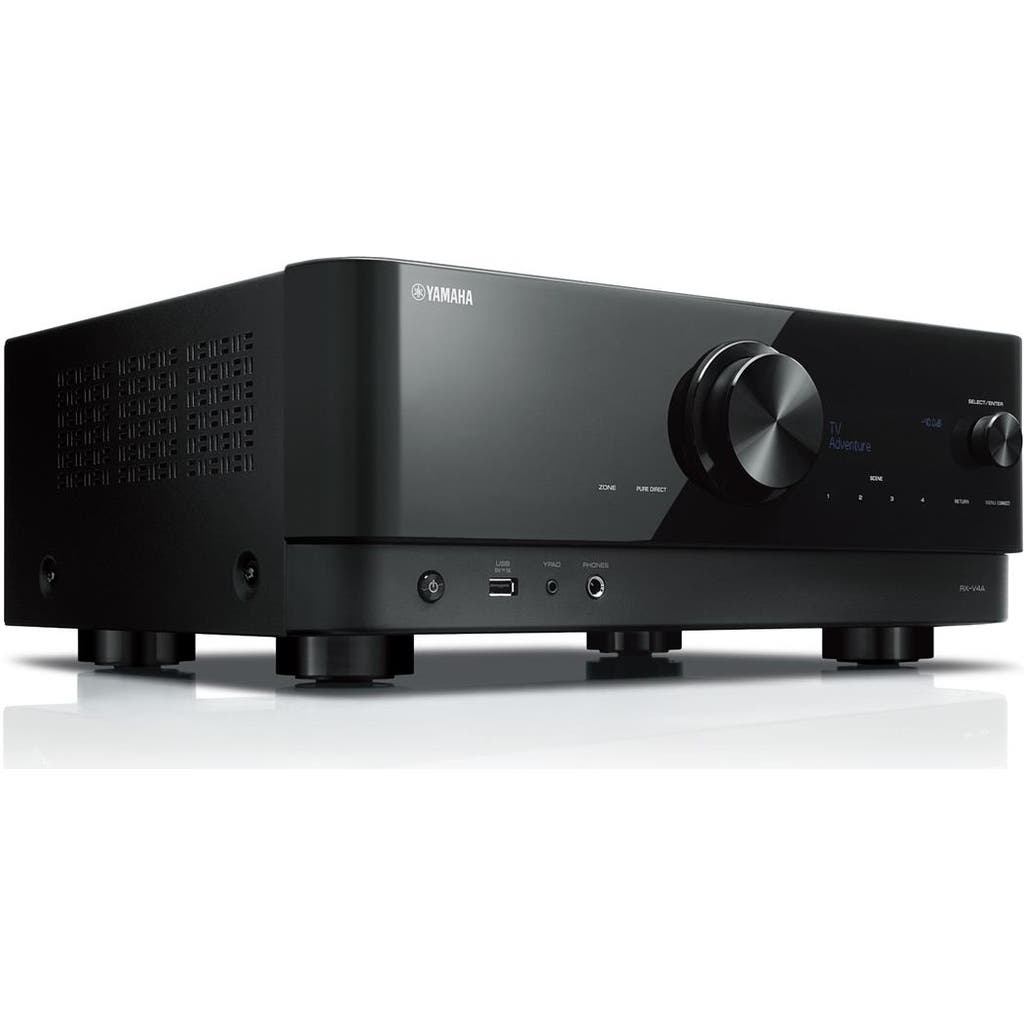 Yamaha RX-V4 5.2-Channel AV Receiver with 8K HDMI and MusicCast in Black at Nordstrom