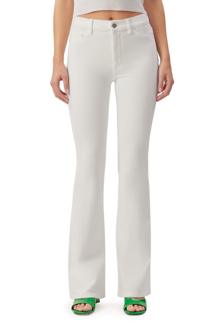 Bridget Instasculpt Bootcut Jeans, Main, color, MILK