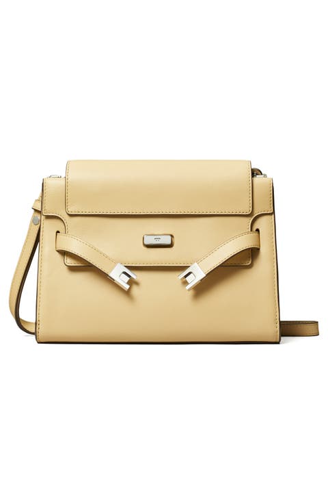 Lee Radziwill Leather Shoulder Bag