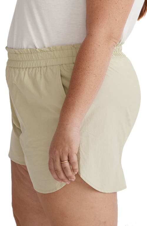 MADEWELL MADEWELL SIGNATURE POPLIN PULL-ON SHORTS 