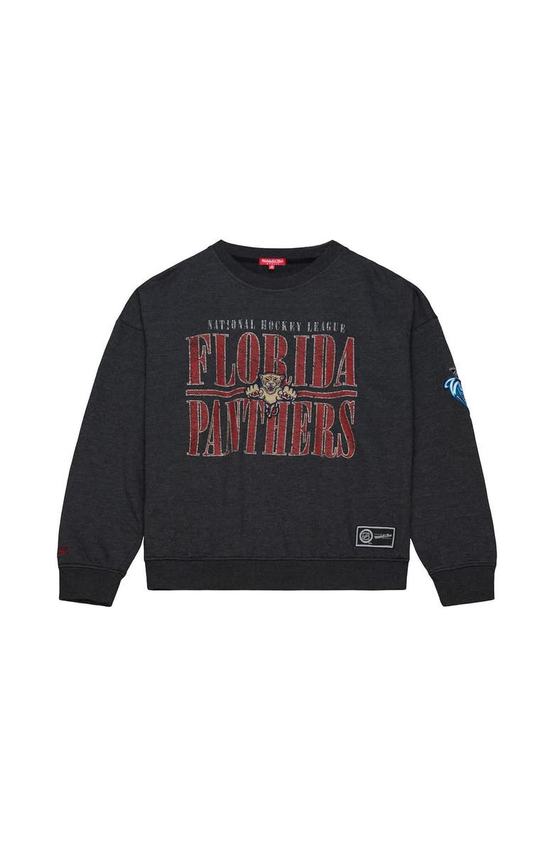 Mitchell & Ness Women's Mitchell & Ness Gray Florida Panthers 2026 NHL Winter Classic Sweatshirt, Alternate, color, Charcoal