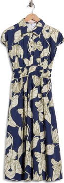 Hutch Alora Printed Cotton Shirtdress