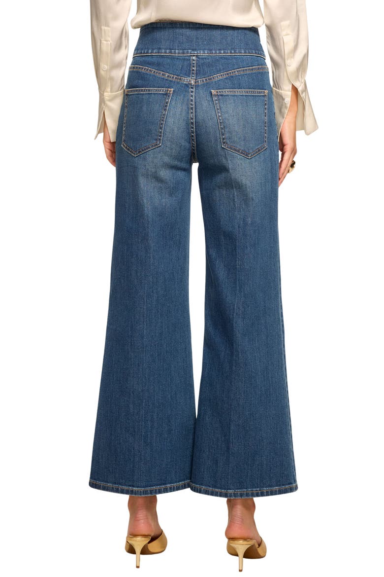 Liv Crop Wide Leg Jeans, Alternate, color, MEDIUM WASH