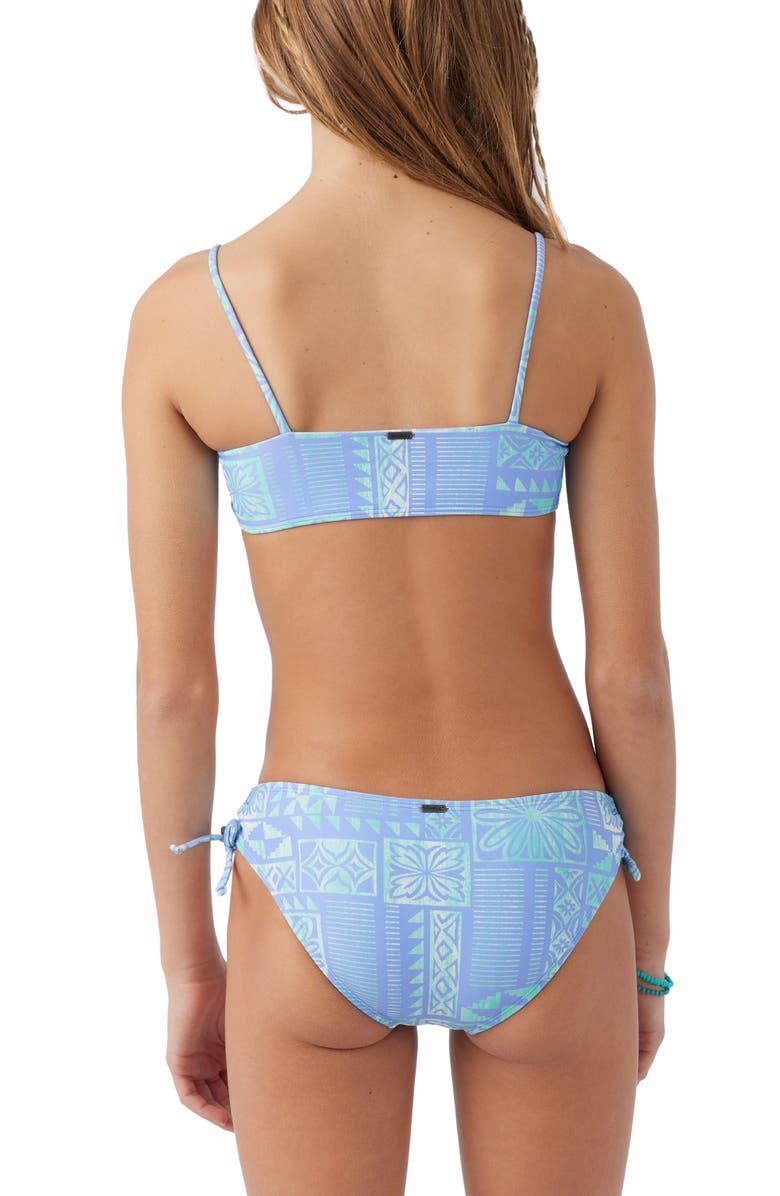 O'Neill Kids' Winona Tile Two-Piece Swimsuit, Alternate, color, 