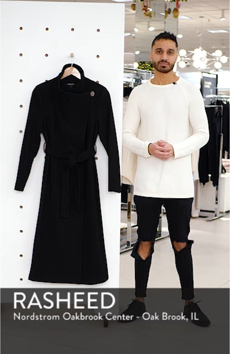 Fencer Melton Wool Maxi Coat, sales video thumbnail