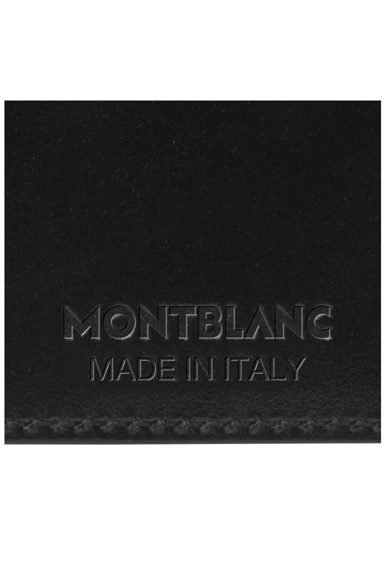 Meisterstück Leather Passport Holder, Alternate, color, BLACK