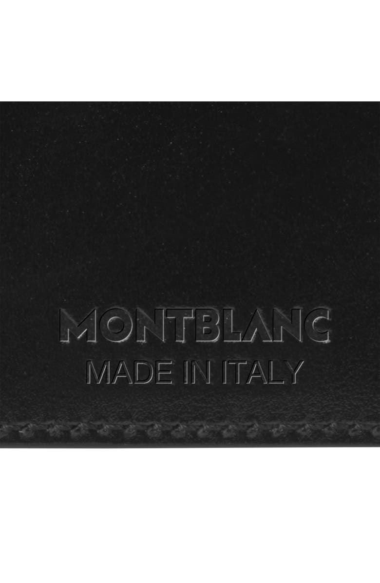 Montblanc Meisterstück Leather Passport Holder, Alternate, color, Black