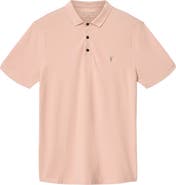 AllSaints Reform Cotton Piqué Polo